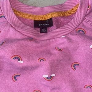 Rainbow Sweater Size 6x